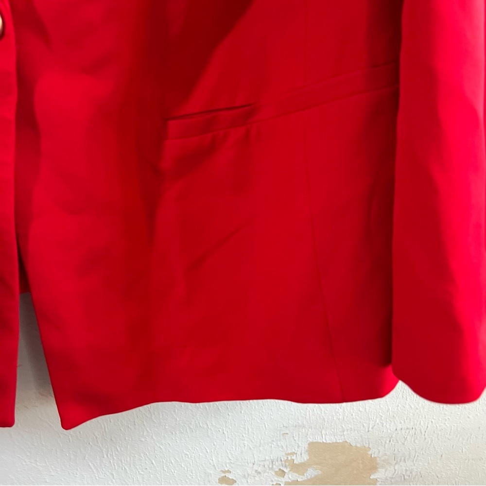 Eloquii Blazer Red Single Button Bell Split Sleev… - image 8